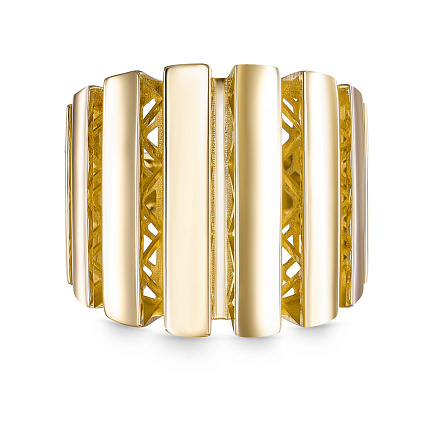 Кольцо из желтого золота