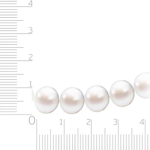 Бусы из жемчуга с красным золотом