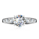 Кольцо из платины с бриллиантами