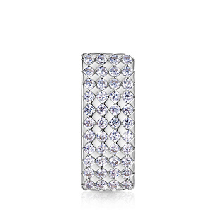 Подвеска из серебра с фианитом