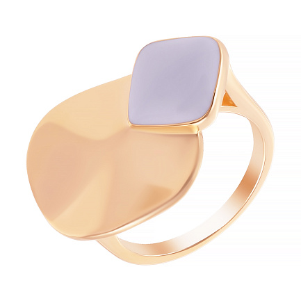 Кольцо из серебра с эмалью