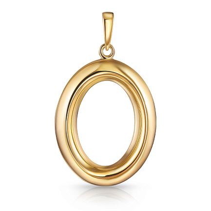 Подвеска из желтого золота