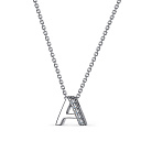 Колье из серебра с фианитами