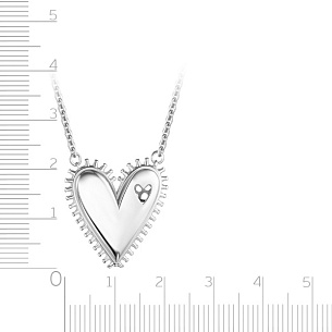 Колье из серебра