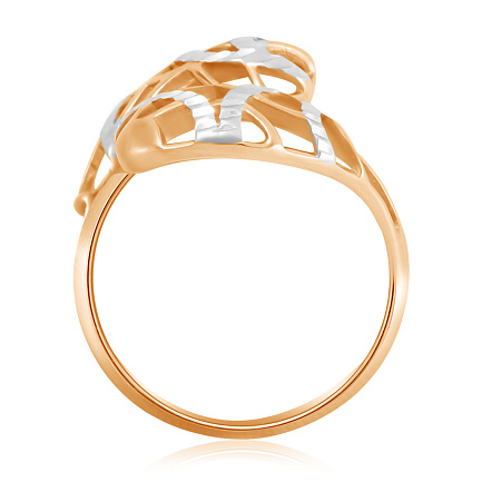 Кольцо из красного золота