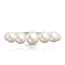 Кольцо из серебра с жемчугом