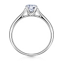 Кольцо из белого золота