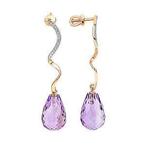 Серьги Пусеты