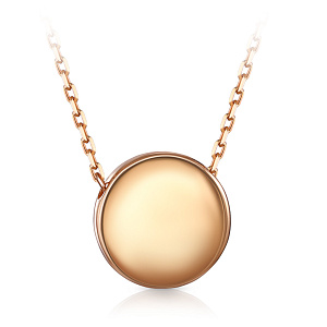 Колье из красного золота