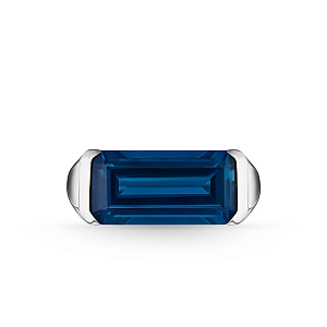 Кольцо из белого золота