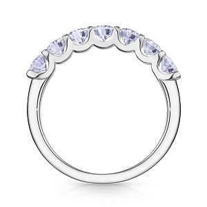 Кольцо из белого золота с бриллиантами