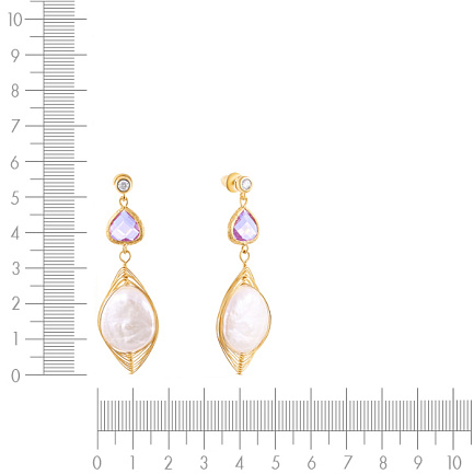 Серьги Пусеты