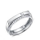 Кольцо из платины с бриллиантами