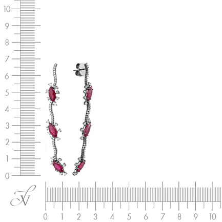 Серьги Пусеты