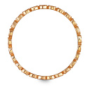 Кольцо из красного золота с рубинами