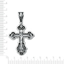 Крест ручной работы из серебра