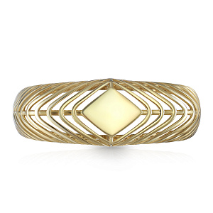 Кольцо из желтого золота