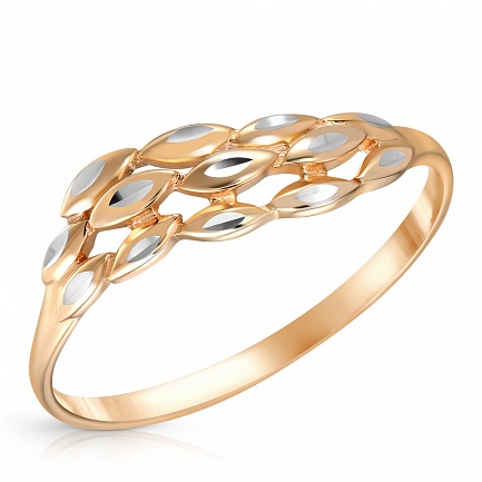 Кольцо из красного золота