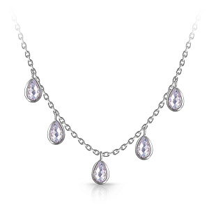 Колье из серебра