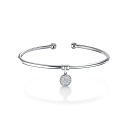 Браслет из белого золота с бриллиантами