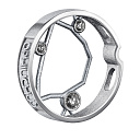 Подвеска из белого золота с бриллиантами