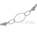 Колье из серебра