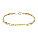 Браслет декоративный из желтого золота