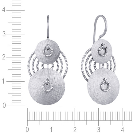 Серьги из серебра