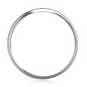 Кольцо обручальное из белого золота