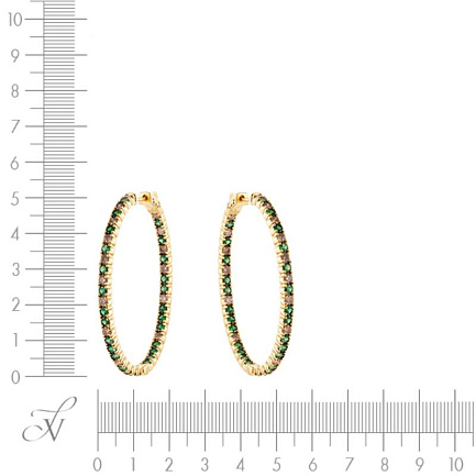 Серьги Конго