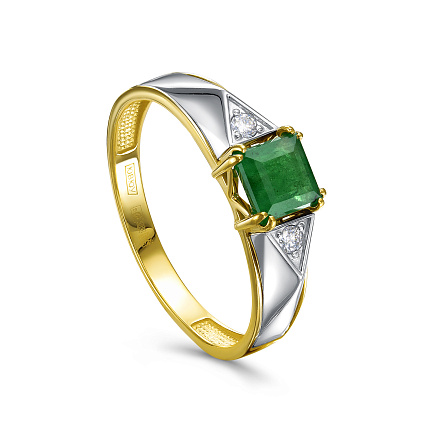 Кольцо из желтого золота