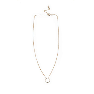 Колье из желтого золота