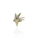 Булавка из желтого золота