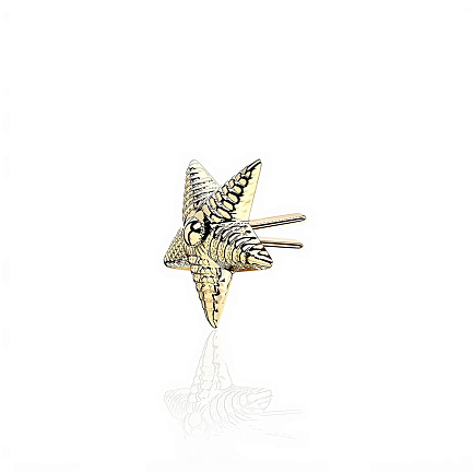 Булавка из желтого золота