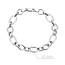 Браслет декоративный из серебра