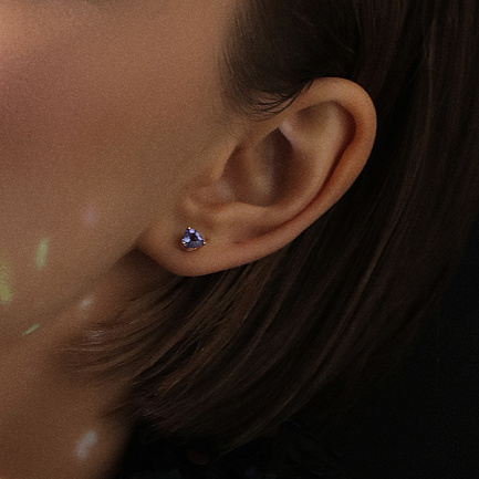 Серьги Пусеты