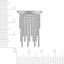 Кольцо из белого золота с бриллиантами