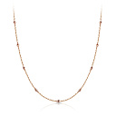 Колье из красного золота