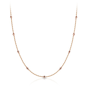 Колье из красного золота