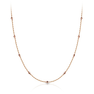 Колье из красного золота