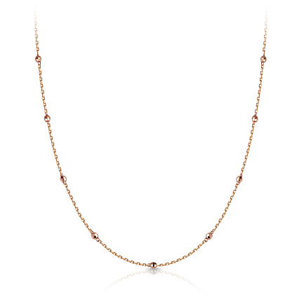 Колье из красного золота