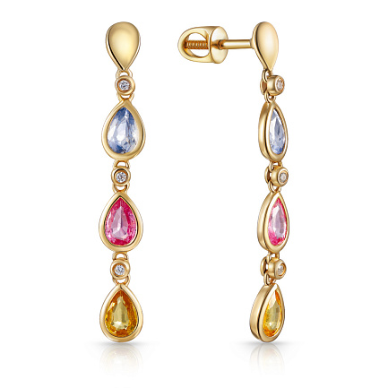 Серьги Пусеты