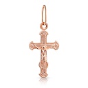 Крест из красного золота