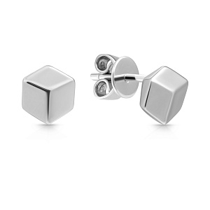 Серьги Пусеты из серебра