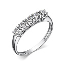 Кольцо из белого золота с бриллиантами