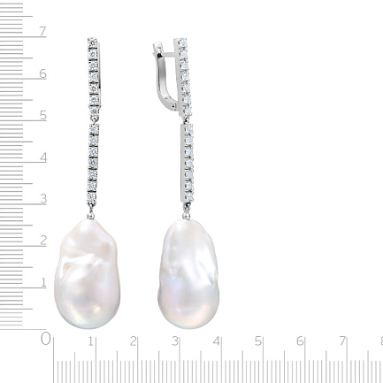 Серьги с английским замком Я