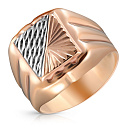 Печатка из красного золота