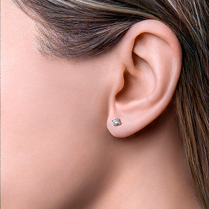 Серьги Пусеты