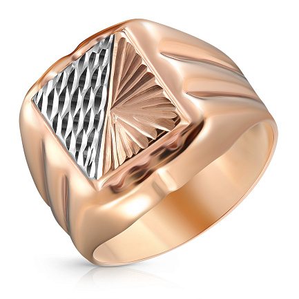 Печатка из красного золота