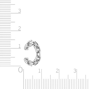 Серьга-кафф